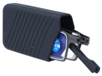 Praktische, faltbare Fertiglesebrille ANDREAS mit Blaulichtfilter im eckigen Design inkl. Etui +2,50 dpt