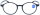 Moderne Fertiglesebrille WERNER in Schwarz mit entspiegelten Gläsern aus TR90 Material + 2,00 dpt