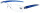 Dezente, randlose Kunststoff - Lesehilfe UNIVERSAL in Blau / Transparent + 4,00 dpt