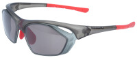 Hochwertige Sportsonnenbrille SWISSEYE SENSE 12761 mit Belüftung in Grau - Rot