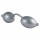 Solariumbrille / UV-Schutzbrille in Silber inkl. Band aus Silikon