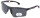 Dynamische Sport-Sonnenbrille Montana Eyewear SP317 aus schwarzem Kunststoff mit Polarisation