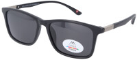 Schwarze klassische Kunststoff-Sonnenbrille Montana...