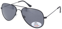 Schwarze Metall-Sonnenbrille Montana Eyewear MP94F in...