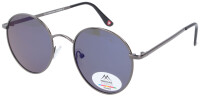 Graue Panto-Sonnenbrille Montana Eyewear MP85 aus Metall...