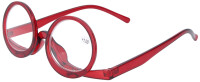 Praktische Schminkbrille / Schminkhilfe in Rot mit 2...
