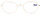 Runde Lesebrille LENNARD aus hochwertigem Metall in Gold + 1,50 dpt