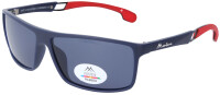 Dunkelblaue Sport-Sonnenbrille Montana Eyewear SP319B mit...