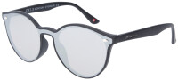 Runde schwarze Kunststoff-Sonnenbrille Montana Eyewear...