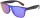 Braune Kunststoff-Sonnenbrille Montana Eyewear MS47D mit blau verspiegelten Gläsern und Polarisation