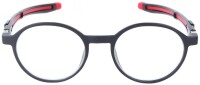 Moderne Lesebrille CASPAR in Schwarz mit ausziehbaren Magnet - Bügelenden + 2,00 dpt