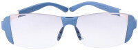 Bifokal / Zweistärkenbrille FUTURE mit scharnierlosen Klick - Bügeln Blau-Weiß