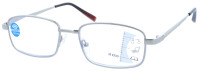 Silberne Gleitsichtbrille / erweiterte Lesebrille CONNY...