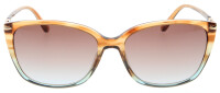 Elegante Rodenstock Sonnenbrille R3320 A mit stylischem Farbverlauf von Braun auf Grün