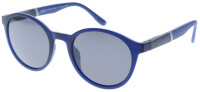 Runde Sonnenbrille ZWO POL3 40 in Schwarz / Blau mit...