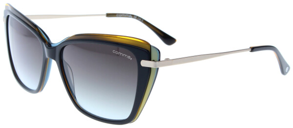 Auffällige Sonnenbrille für Damen COMMA CO 77164 31 in Dunkelblau-Orange