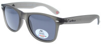 Große Kunststoff-Sonnenbrille Montana Eyewear MP1F-XL in Grau mit Polarisation