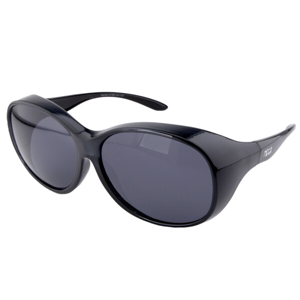 Überbrille / Sonnenbrille ACTIVE SOL MEGA in Schwarz mit Polarisation und grauer Tönung