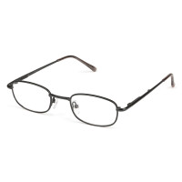 RSPECXS METAL-CLIP Zeitlose Lesebrille in Schwarz mit...