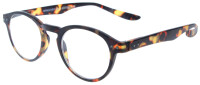 Kunststoff-Fertiglesebrille in Braun HANGOVER PANTO mit...
