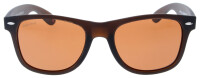 Polarisierende Kunststoff - Sonnenbrille von Montana Eyewear MP1E-XL in Braun