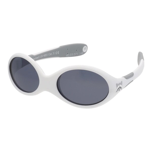 Polarisierende Kinder-Sonnenbrille ACTIVE SOL SAFARI - Waschbär in Grau 0 - 18 Monate