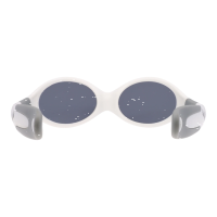 Polarisierende Kinder-Sonnenbrille ACTIVE SOL SAFARI - Waschbär in Grau 0 - 18 Monate