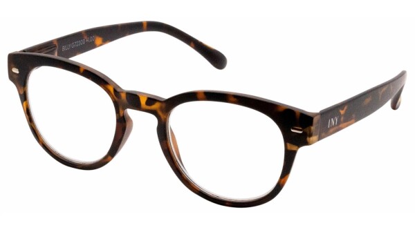 Schicke Fertiglesebrille aus mattem Kunststoff Billy mit hochwertigem Federscharnier