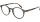 Tolle Fertiglesebrille SASHA mit Federscharnier aus robustem Kunststoff  Grau / Havanna + 1,50 dpt