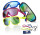 Kinder-Sportsonnenbrille Floating mit verspiegelten Gläsern inkl. Halteband