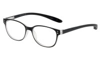 Lesebrille "Juno" aus Kunststoff in Schwarz mit...