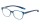 Lesebrille "Juno" aus Kunststoff in Blau mit Federscharnier und passendem Etui