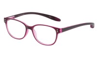 Lesebrille "Juno" aus Kunststoff in Beere mit...