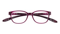 Lesebrille "Juno" aus Kunststoff in Beere mit...