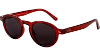 Schöne Sonnenbrille FIJI in Dunkelrot aus recyceltem...