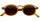 Schöne Sonnenbrille FIJI in Grün - Gold aus recyceltem Kunststoff