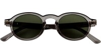 Schöne Sonnenbrille FIJI in Grau aus recyceltem Kunststoff