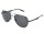Victoria Sonnenbrille Lazer Sun 37 im Pilotenstyle in Gun mit Federscharnier