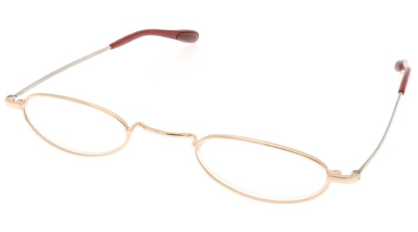 R-SPECS Lesebrille Retro Reader 2291 mit Antirutsch-Bügeln & Etui