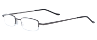 Metall-Lesebrille Gun mit Federscharnier & Etui von...