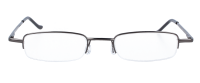 Metall-Lesebrille Gun mit Federscharnier & Etui von...