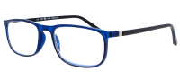 Rechteckige R-SPECXS Lesebrille Elegant Reader Blau mit...