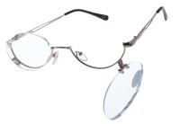Elegante Schminkbrille mit schwenkbaren Gläsern in...