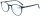 Moderne Lesebrille LINDA in Grau in Panto - Form mit passendem Einstecketuibeutel + 2,00 dpt