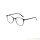 Moderne Lesebrille LINDA in Grau in Panto - Form mit passendem Einstecketuibeutel + 2,00 dpt