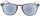 Stylische Lesebrille PLAYA in Grau mit Sonnenschutz und Federscharnier + 2,00 dpt