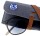 Stylische Lesebrille PLAYA in Grau mit Sonnenschutz und Federscharnier + 2,00 dpt