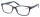 Stylische Lesebrille FRED in Dunkelbraun mit Holz - Applikation inkl. Etui + 2,50 dpt