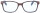 Stylische Lesebrille FRED in Dunkelbraun mit Holz - Applikation inkl. Etui + 2,50 dpt
