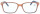 Stylische Lesebrille FRED in Hellbraun mit Holz - Applikation inkl. Etui + 2,50 dpt